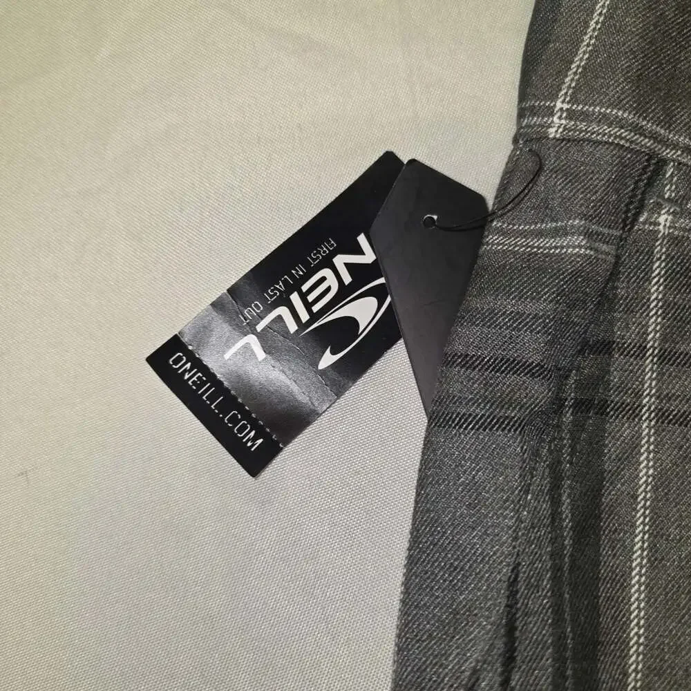O'Neill Men's Gray Plaid Casual Shorts size 30 NWT - Picture 2 of 8